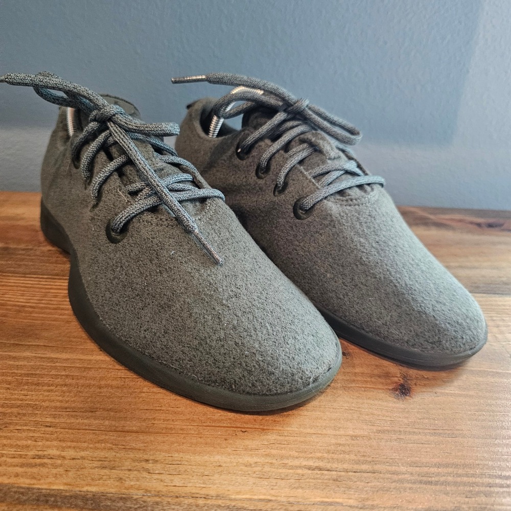 Allbirds Wool Runner Men's Green Sneakers Casual Walking Shoes‎ Size 9